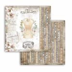 STAMPERIA BLOCK DESIGNER PAPER 20.3/20.3 CM - SBBS36 - Image 9
