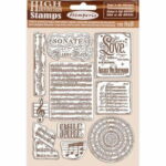 STAMPERIA HIGH DEFINITION STAMPS - RUBBER STAMPS WTKCC197