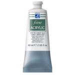 L&B ACRYLIC PAINT FINE 60 ML - COBALT GREEN HUE 527