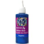 REEVES GLITTER GLUE 100 ML - SAPPHIRE 4760105