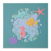 SIZZIX THINLITS CUTTING DIES - OCEAN SCENE