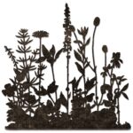 SIZZIX THINLITS CUT DIES - FLOWER FIELD