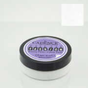 CADENCE EMBOSSED TEXTILE PASTE FASHION 50 ML. - WHITE