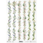 ITD COLLECTION DECOUPAGE RICE PAPER A4 - R1826