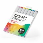 COPIC SKETCH SET LIMITED EDITION - 6+1 COLORS VIBRANT TONES