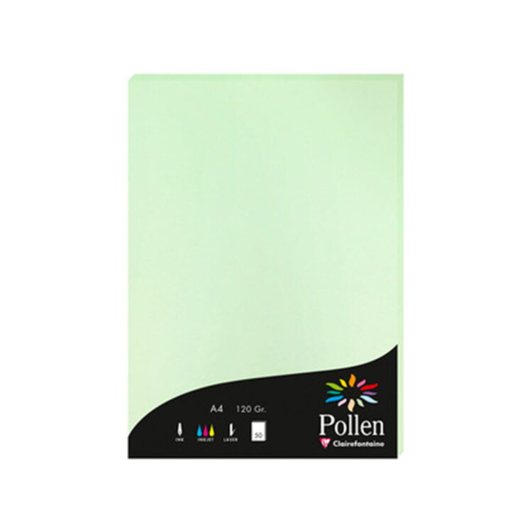 CLAIREFONTAINE PAPER A4 120 G -GREEN - Image 1