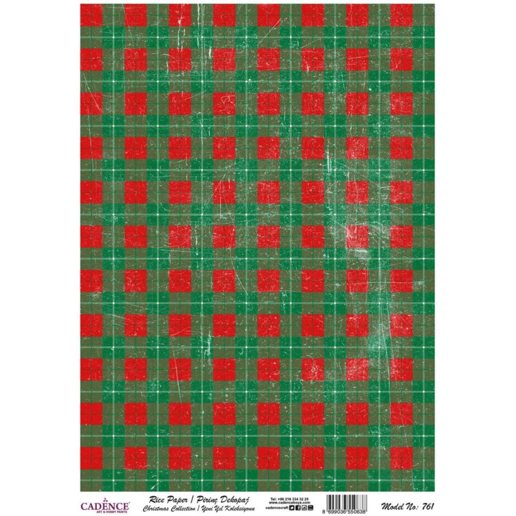 CADENCE DECOUPAGE RICE PAPER A3 - 761 - Image 1