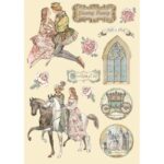STAMPERIA SLEEPING BEAUTY WOODEN FIGURINES DECORATION KLSP100