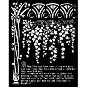 STAMPERIA SLEEPING BEAUTY PATTERN 20 X 25 CM - KSTD077
