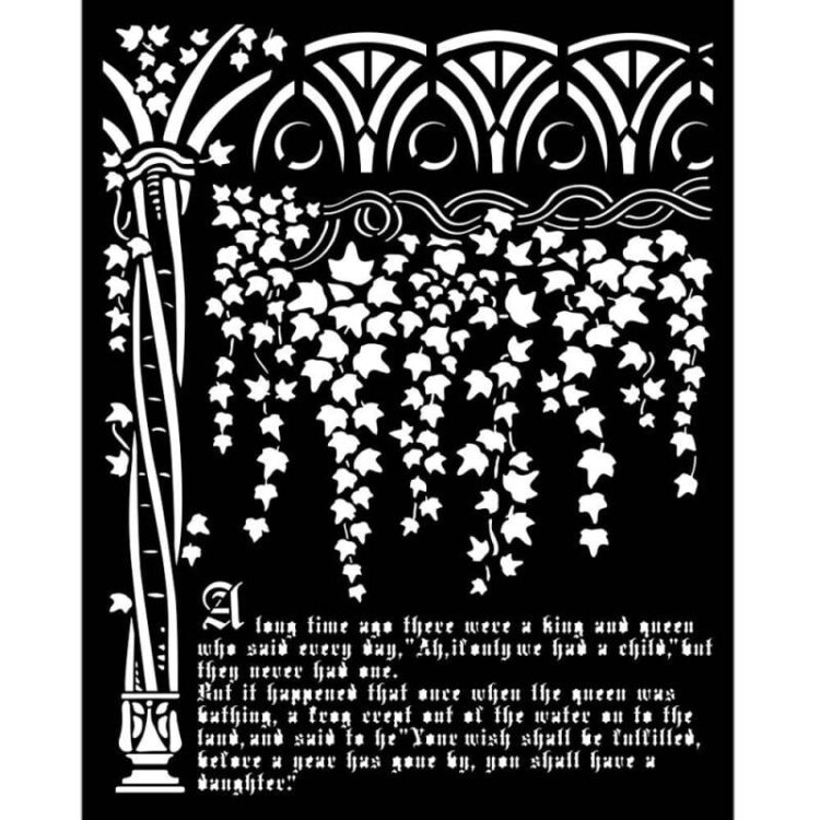 KSTD077 STAMPERIA SLEEPING BEAUTY PATTERN 20 X 25 CM - KSTD077 - Image 1