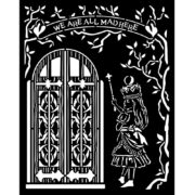 STAMPERIA ALICE - PATTERN 20 X 25 CM-KSTD091