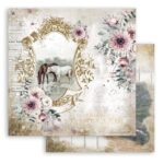STAMPERIA ROMANTIC HORSES CARDBOARD 30.5/30.5CM - SBB799