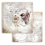 STAMPERIA ROMANTIC HORSES CARDBOARD 30.5/30.5 CM - SBB800