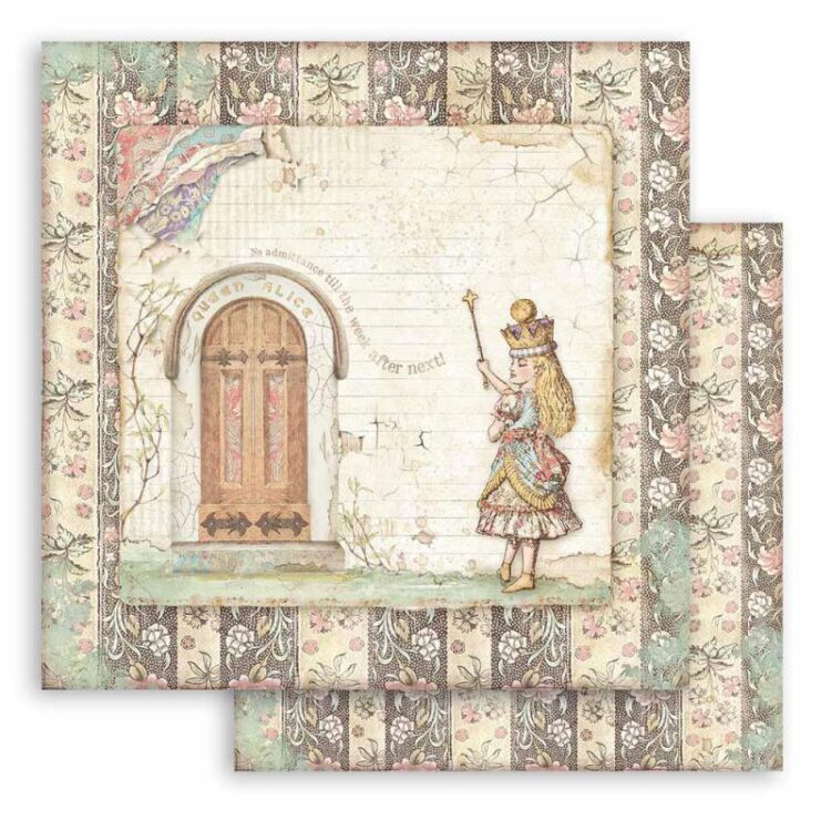 SBB819 STAMPERIA DESIGNER CARDBOARD 30.5/30.5 CM - SBB819 - Image 1