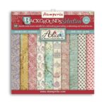 STAMPERIA BLOCK DESIGNER PAPER 20.3/20.3 CM - SBBS46