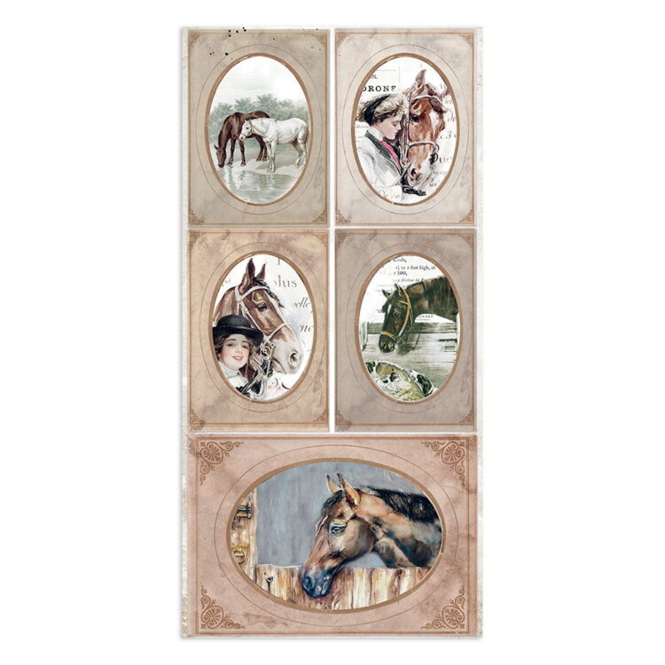 STAMPERIA ROMANTIC HORSES COLLECTABLES SBBV06 - Image 4