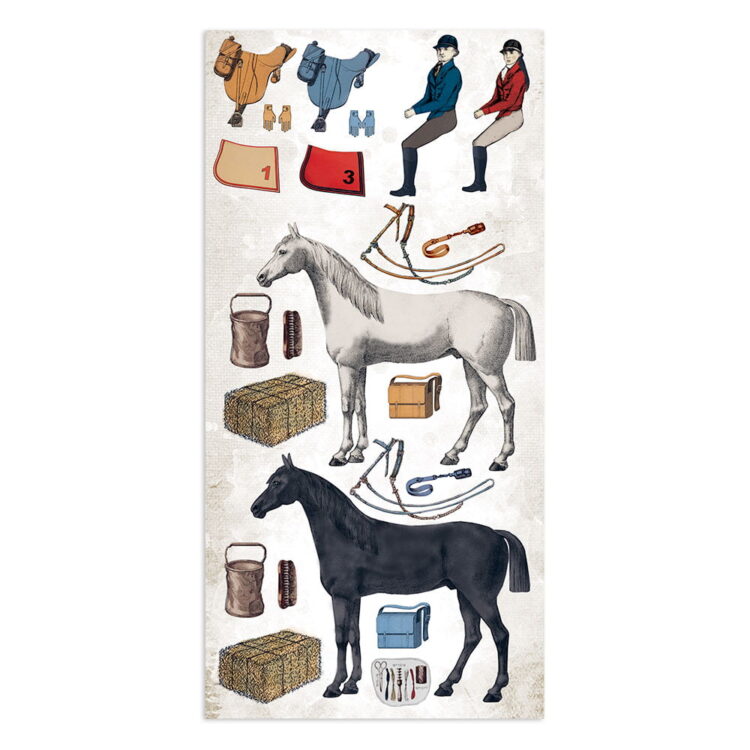 STAMPERIA ROMANTIC HORSES COLLECTABLES SBBV06 - Image 2