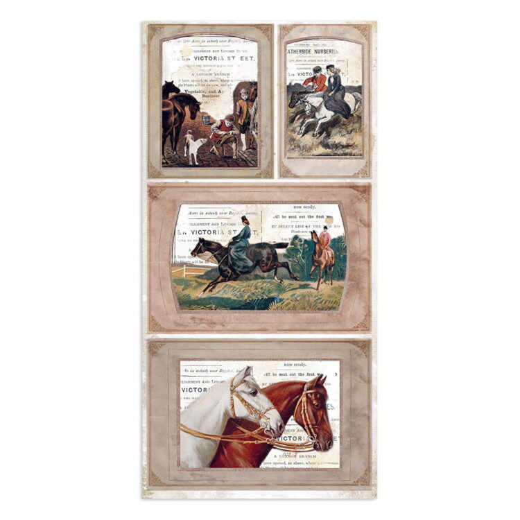 STAMPERIA ROMANTIC HORSES COLLECTABLES SBBV06 - Image 5