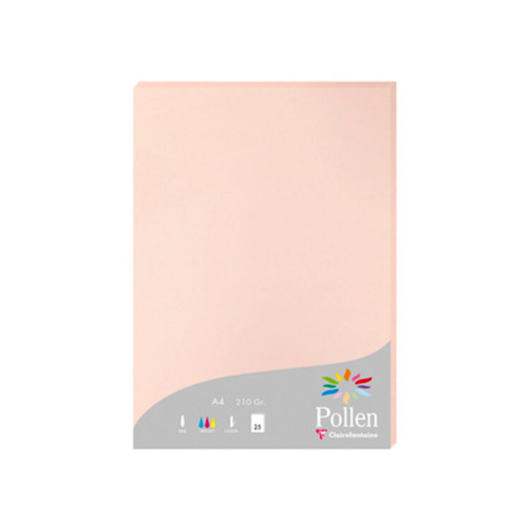 CLAIREFONTAINE PAPER A4 210 G -CREAM - Image 1