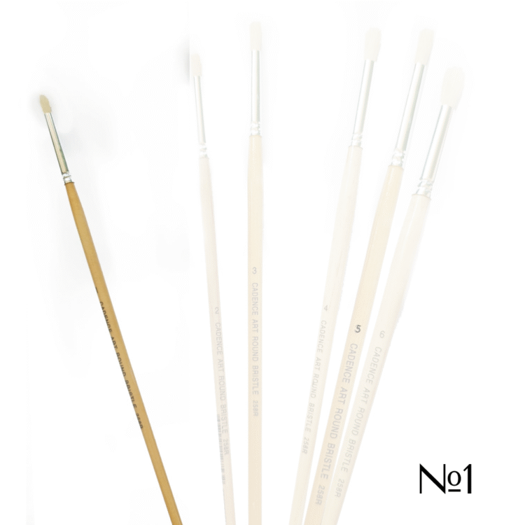 CADENCE BRUSH BRISTLES ROUND 258 No1 - Image 1
