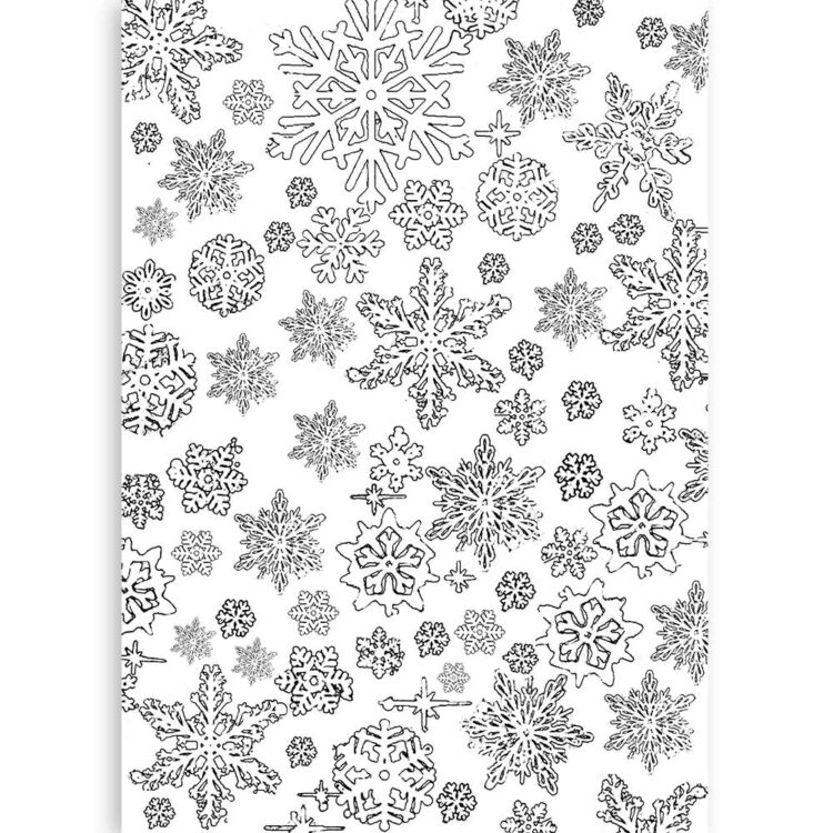 STAMPERIA WINTER TALES CLEAR PRINTS A4 SBA411 - Image 2
