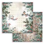 STAMPERIA ROMANTIC CHRISTMAS CARDBOARD 31.5/30.5 CM - SBB827