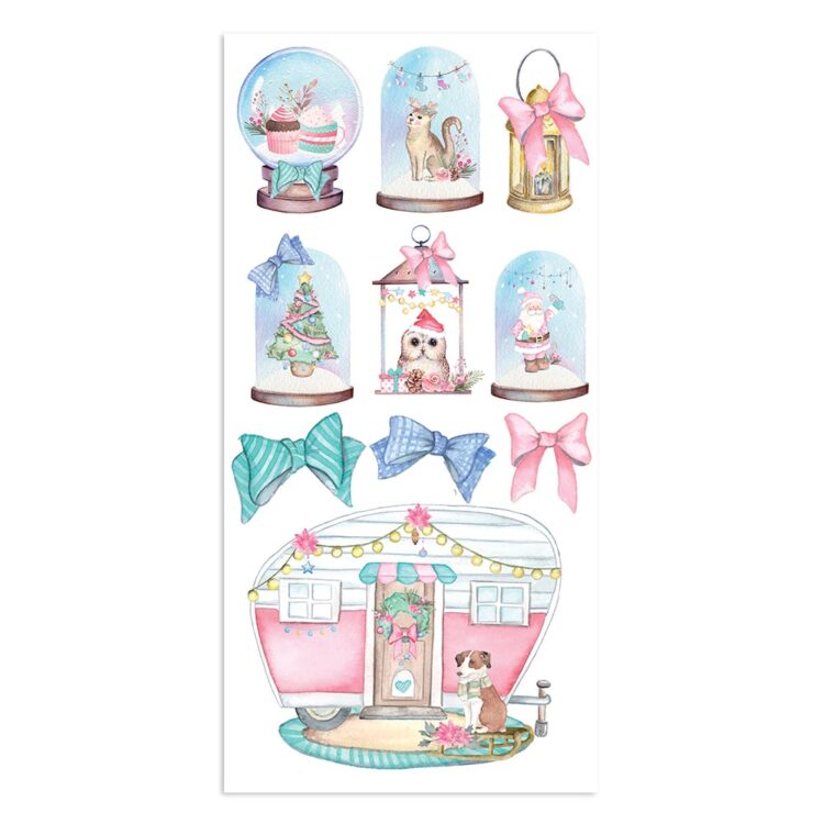 STAMPERIA CHRISTMAS ROSE COLLECTABLES SBBVB05 - Image 2
