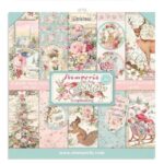 STAMPERIA PINK CHRISTMAS PAPER BLOCK 15.2/15.2 CM- SBBXS07