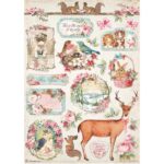 STAMPERIA DECOUPAGE RICE PAPER A4 - DFSA4629