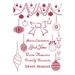 STAMPERIA CHRISTMAS PATCHWORK UNIVERSAL PATTERN KSG474