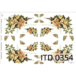 ITD COLLECTION DECOUPAGE RICE PAPER A3 - D0354