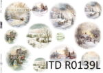 ITD COLLECTION DECOUPAGE RICE PAPER A3 - R0139L - Image 2