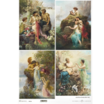 ITD COLLECTION DECOUPAGE RICE PAPER A3 - R0549L