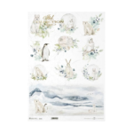 ITD COLLECTION DECOUPAGE RICE PAPER A3 - R0482L