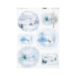 ITD COLLECTION DECOUPAGE RICE PAPER A3 - R0340L