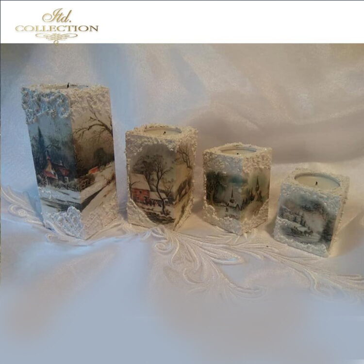 ITD COLLECTION DECOUPAGE RICE PAPER A3 - R0139L - Image 4