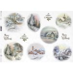ITD COLLECTION DECOUPAGE RICE PAPER A3 - R0140L