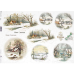 ITD COLLECTION DECOUPAGE RICE PAPER A3 - R0141L