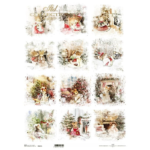 ITD COLLECTION DECOUPAGE RICE PAPER A3 - R0657L