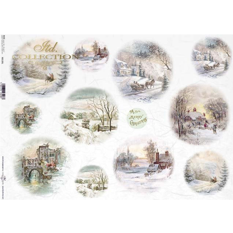 c0fc690d16c9ead632f1a9d667956026 ITD COLLECTION DECOUPAGE RICE PAPER A3 - R0139L - Image 1