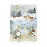ITD COLLECTION DECOUPAGE RICE PAPER A3 - R0484L