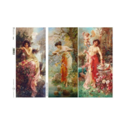 ITD COLLECTION DECOUPAGE RICE PAPER A3 - R0548L