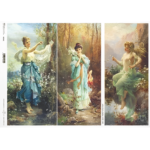 ITD COLLECTION DECOUPAGE RICE PAPER A3 - R0550L