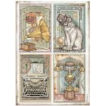 STAMPERIA DECOUPAGE RICE PAPER A4 - DFSA4647