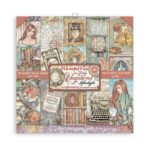 STAMPERIA LADY VAGABOND PAPER BLOCK 15.2/15.2 CM - SBBXS10