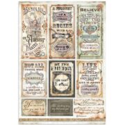STAMPERIA DECOUPAGE RICE PAPER A4 - DFSA4649