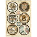 STAMPERIA DECOUPAGE RICE PAPER A4 - DFSA4662