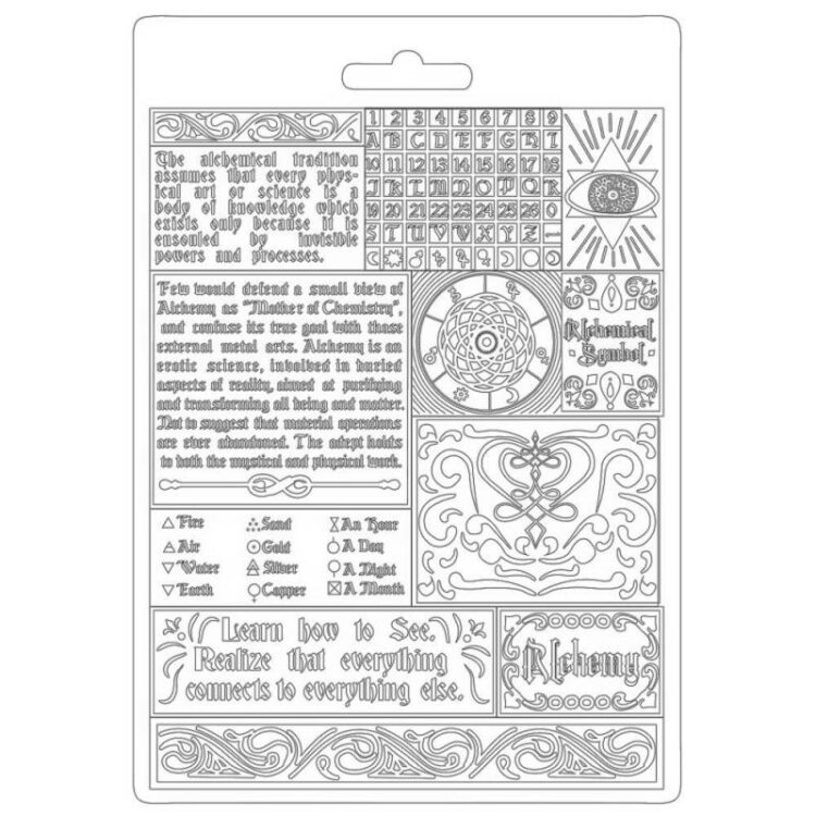 STAMPERIA ALCHEMY SOFT MOULD A5 K3PTA5609 - Image 1