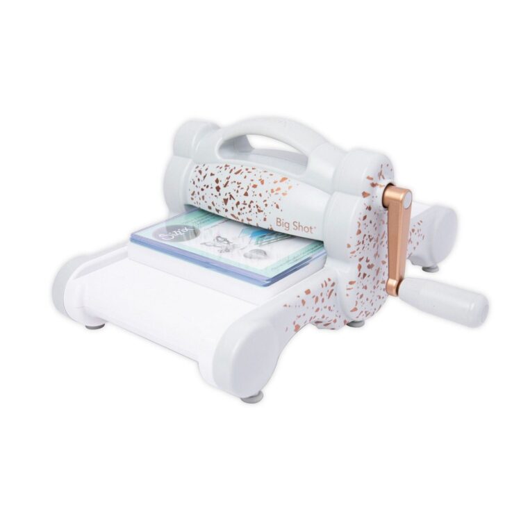 SIZZIX BIG SHOT STARTER KIT LIMITED EDITION GRAY & ROSE GOLD - Image 7