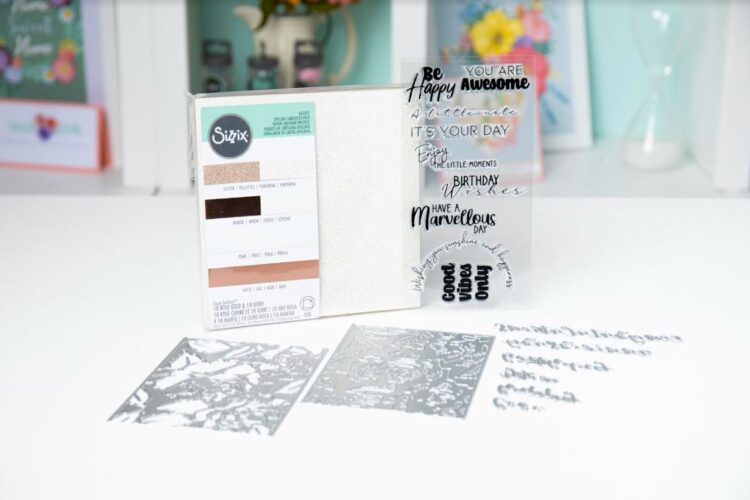 SIZZIX BIG SHOT STARTER KIT LIMITED EDITION GRAY & ROSE GOLD - Image 4